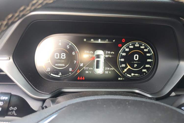 Used GAC Trumpchi GS4 2022 270T Automatic Smart Drive Technology Edition Instrument Cluster