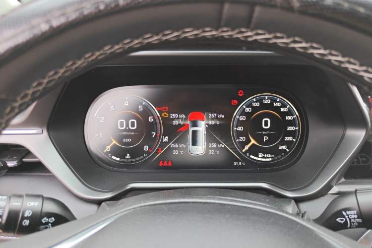 Used GAC Trumpchi GS4 2022 270T Automatic Smart Drive Technology Edition (Upgraded Version) Instrument Cluster