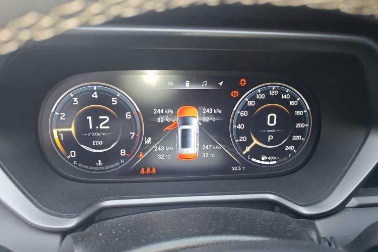 Used GAC Trumpchi GS4 2022 270T Automatic Smart Drive Technology Edition Instrument Cluster