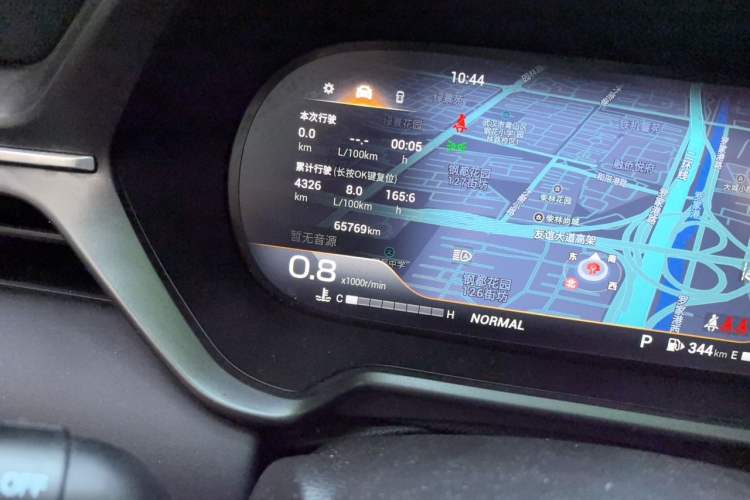 Used GAC Trumpchi GS4 2022 270T Automatic Smart Drive Technology Edition Odometer Close Up