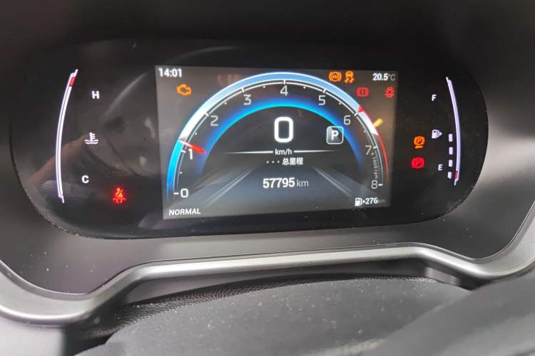 Used GAC Trumpchi GS4 2022 270T Automatic Smart Drive Navigation Edition Odometer Close Up