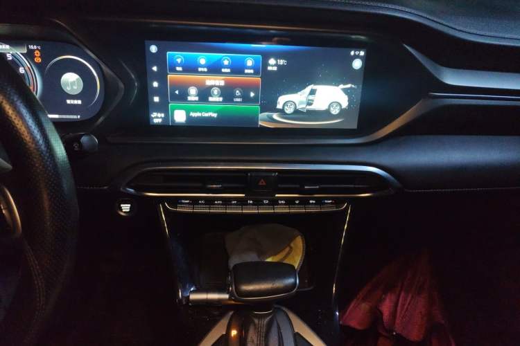 Used GAC Trumpchi GS4 2022 270T Automatic Smart Drive Technology Edition Audio And AC Panel