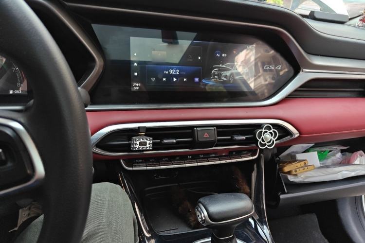 Used GAC Trumpchi GS4 2022 270T Automatic Smart Drive Navigation Edition Audio And AC Panel