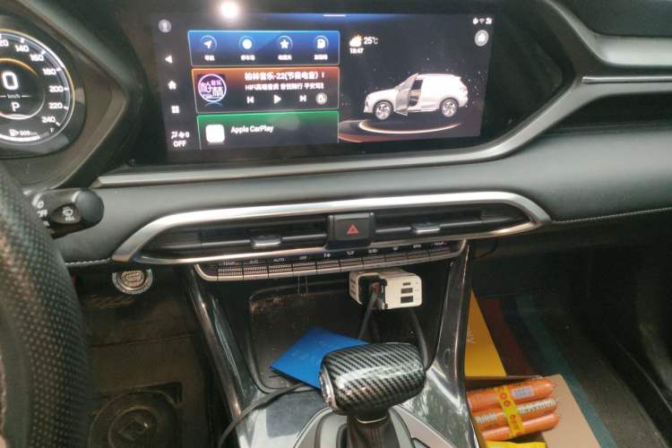 Used GAC Trumpchi GS4 2022 270T Automatic Smart Drive Technology Edition Audio And AC Panel
