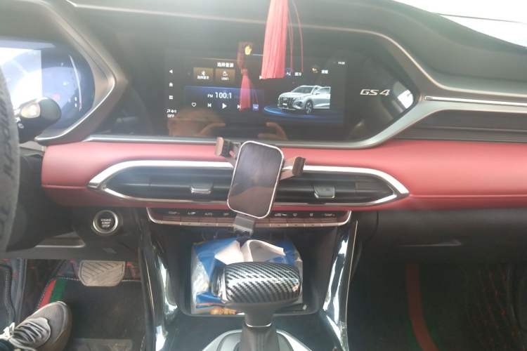 Used GAC Trumpchi GS4 2022 270T Automatic Smart Drive Navigation Edition (Upgraded Version) Audio And AC Panel