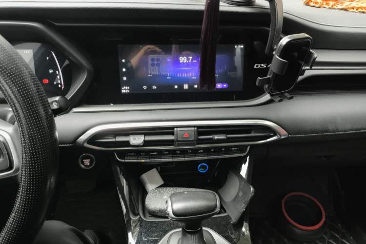 Used GAC Trumpchi GS4 2022 270T Automatic Smart Drive Navigation Edition Audio And AC Panel