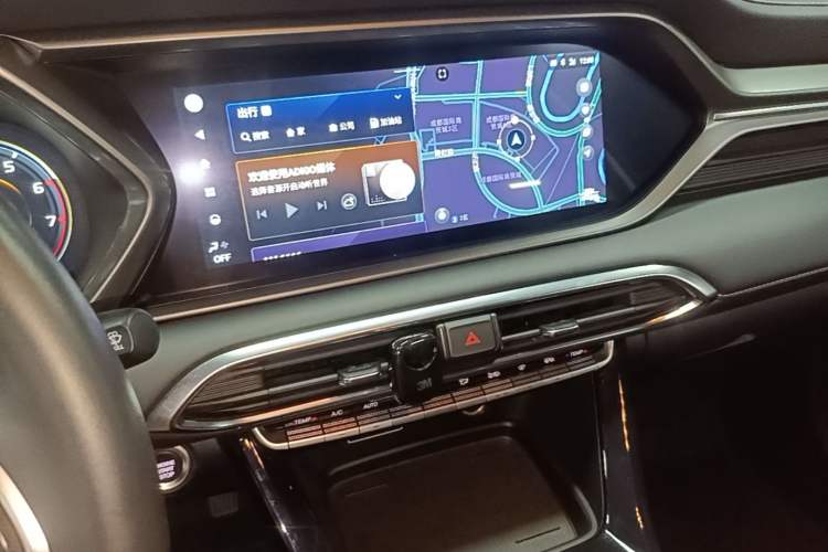 Used GAC Trumpchi GS4 2022 270T Automatic Smart Drive Technology Edition (Upgraded Version) Audio And AC Panel