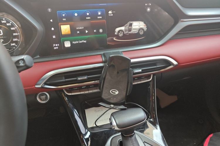 Used GAC Trumpchi GS4 2022 270T Automatic Smart Drive Flagship Edition Audio And AC Panel