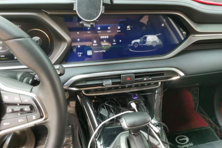 Used GAC Trumpchi GS4 2022 270T Automatic Smart Drive Technology Edition (Upgraded Version) Audio And AC Panel
