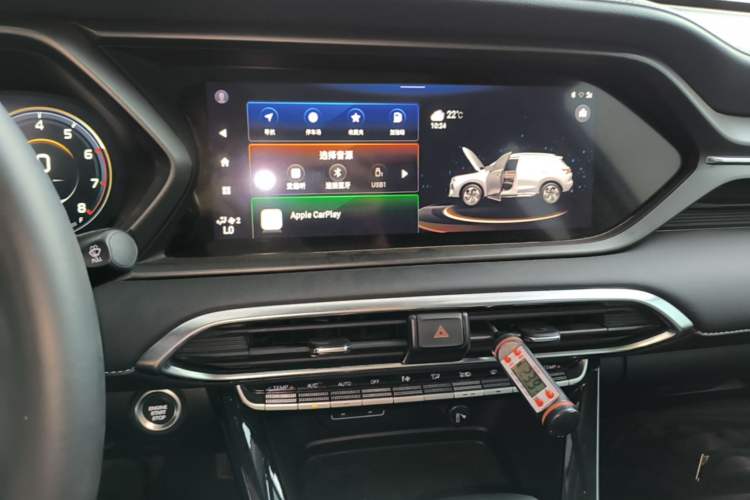 Used GAC Trumpchi GS4 2022 270T Automatic Smart Drive Technology Edition Audio And AC Panel