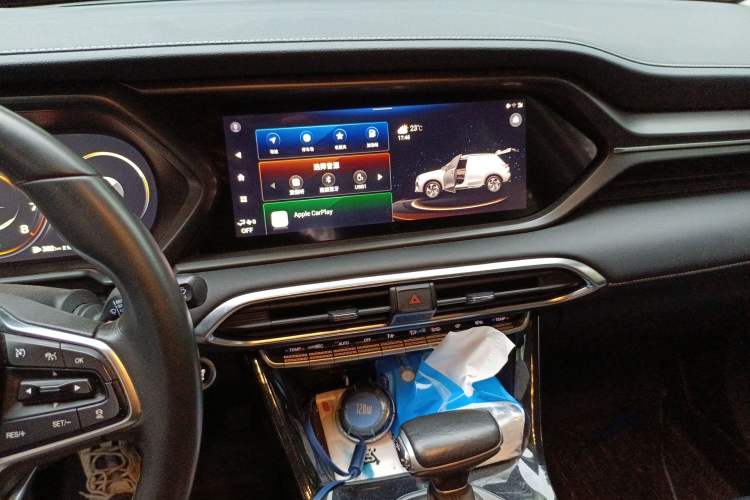 Used GAC Trumpchi GS4 2022 270T Automatic Smart Drive Technology Edition Audio And AC Panel