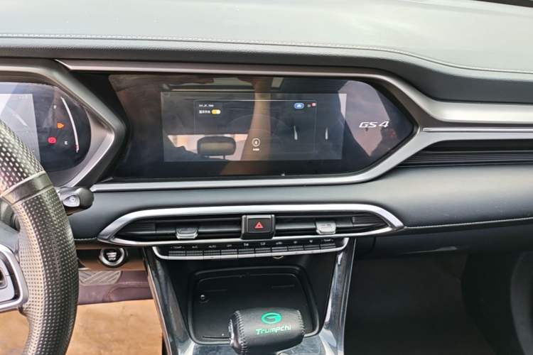 Used GAC Trumpchi GS4 2022 270T Automatic Smart Drive Navigation Edition Audio And AC Panel