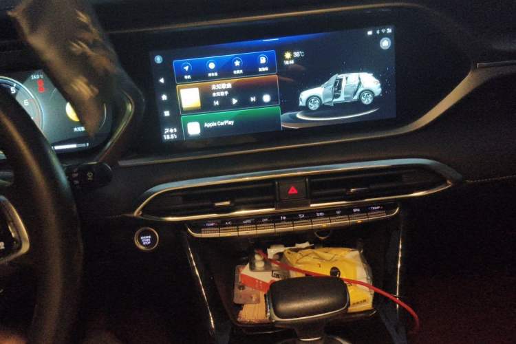 Used GAC Trumpchi GS4 2022 270T Automatic Smart Drive Technology Edition (Upgraded Version) Audio And AC Panel