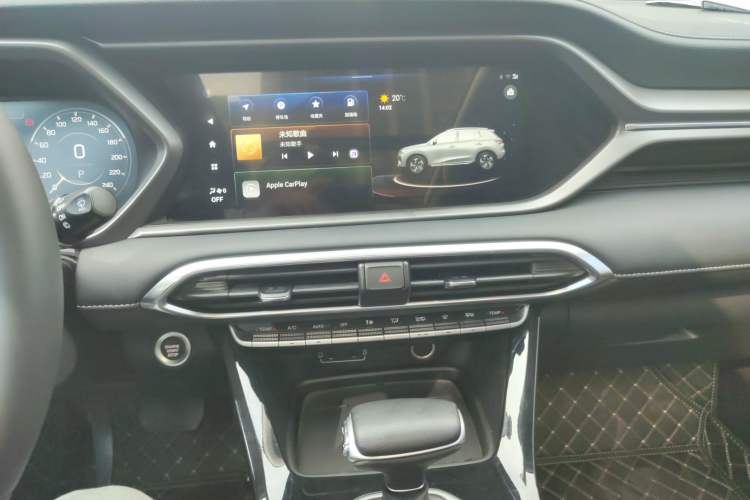 Used GAC Trumpchi GS4 2022 270T Automatic Smart Drive Technology Edition Audio And AC Panel