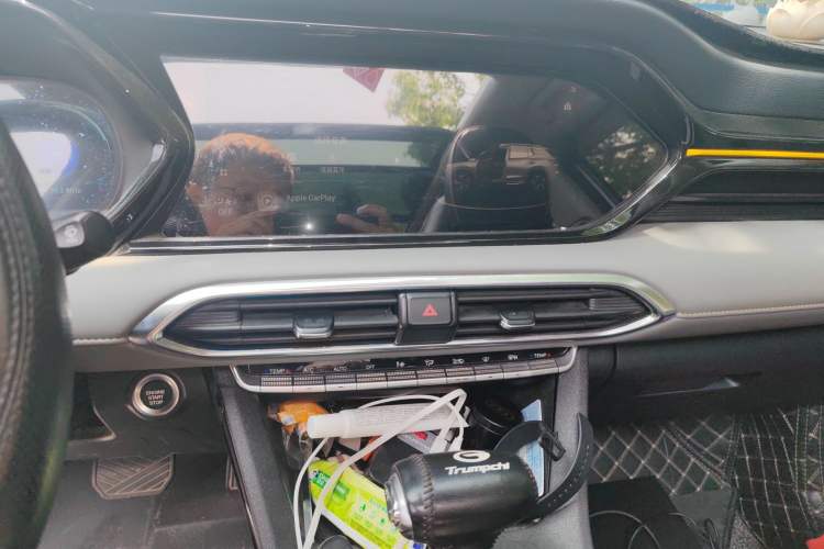 Used GAC Trumpchi GS4 2022 270T Automatic Smart Drive Technology Edition (Upgraded Version) Audio And AC Panel
