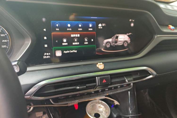 Used GAC Trumpchi GS4 2022 270T Automatic Smart Drive Technology Edition Audio And AC Panel