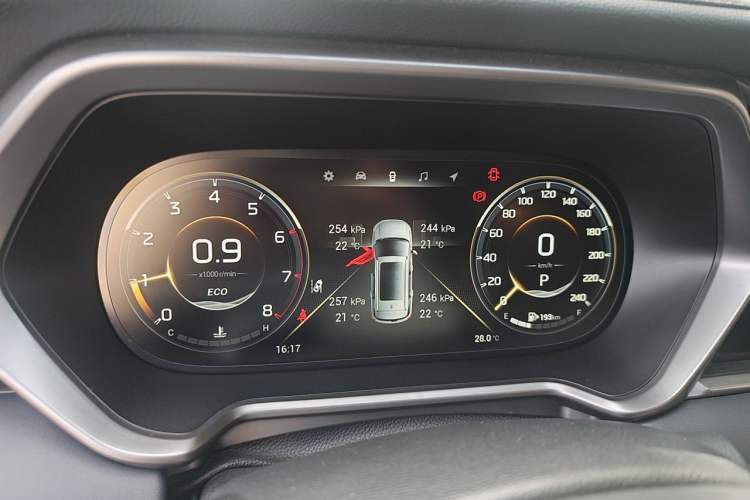 Used GAC Trumpchi GS4 2022 270T Automatic Smart Drive Technology Edition (Upgraded Version) Instrument Cluster