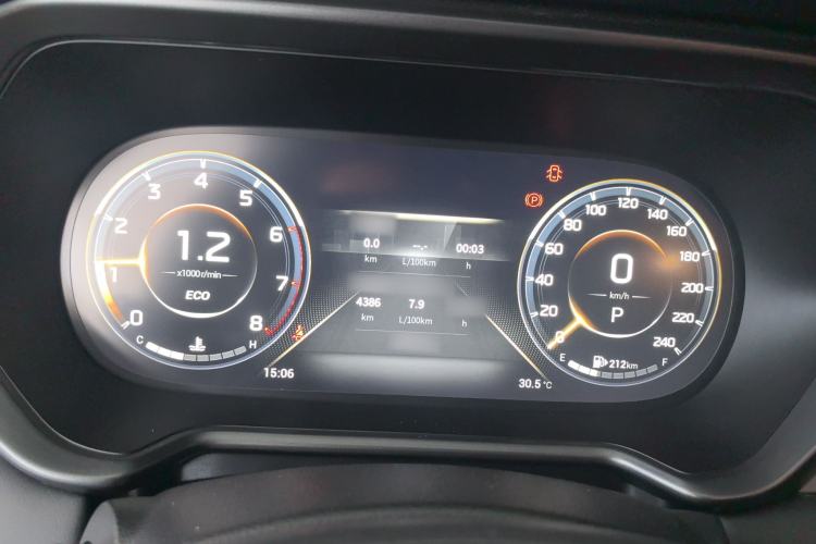 Used GAC Trumpchi GS4 2022 270T Automatic Smart Drive Flagship Edition Instrument Cluster