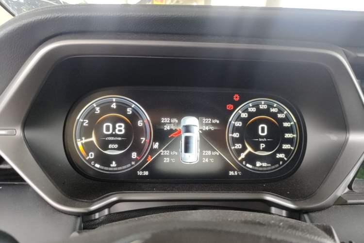 Used GAC Trumpchi GS4 2022 270T Automatic Smart Drive Technology Edition Instrument Cluster