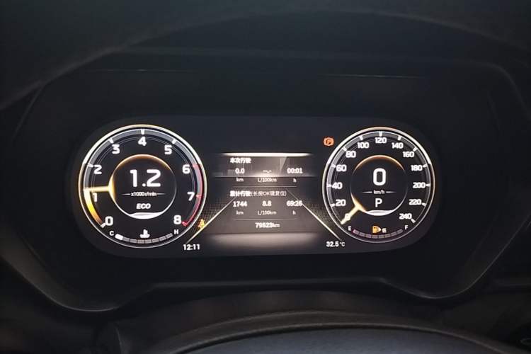 Used GAC Trumpchi GS4 2022 270T Automatic Smart Drive Technology Edition Instrument Cluster