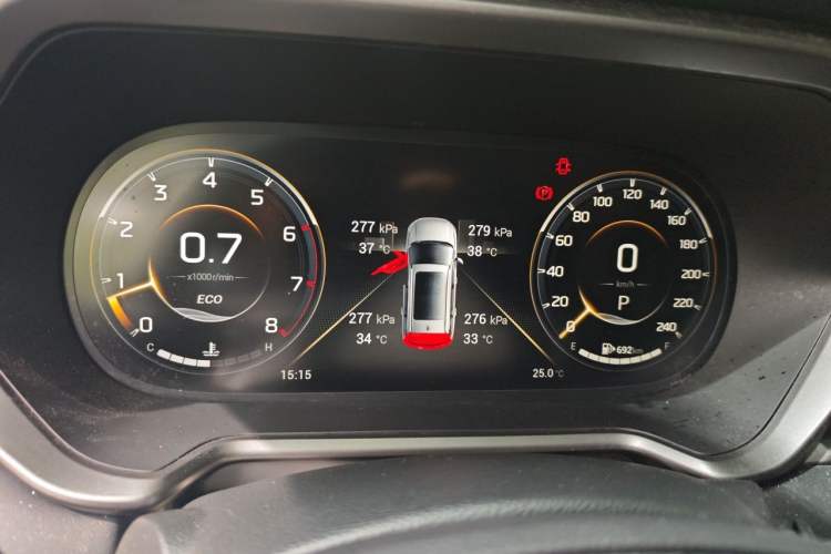 Used GAC Trumpchi GS4 2022 270T Automatic Smart Drive Technology Edition Instrument Cluster