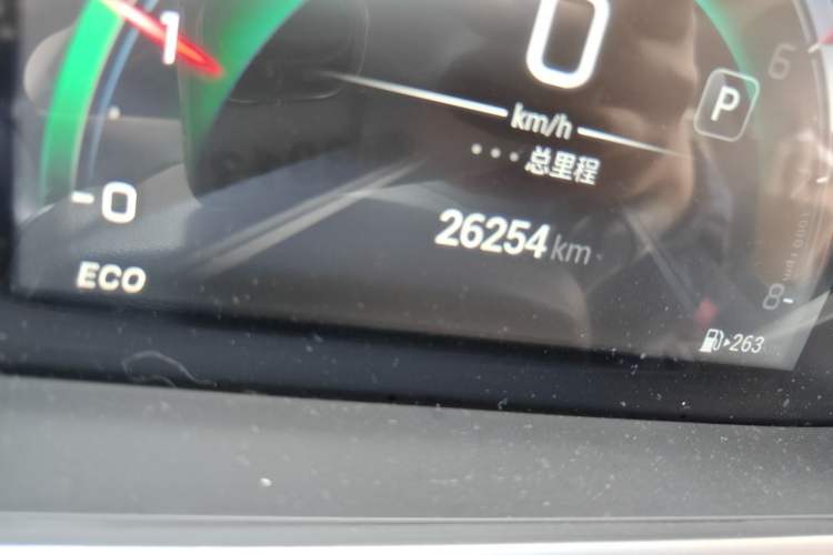 Used GAC Trumpchi GS4 2022 270T Automatic Smart Drive Navigation Edition Odometer Close Up