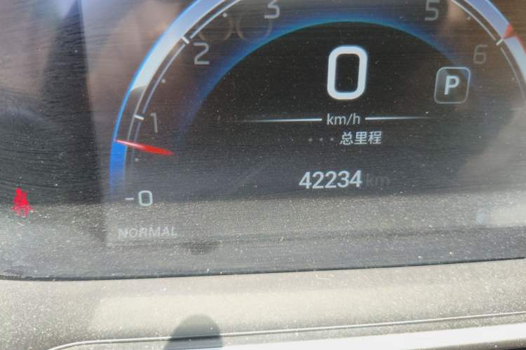 Used GAC Trumpchi GS4 2022 270T Automatic Smart Drive Navigation Edition Odometer Close Up