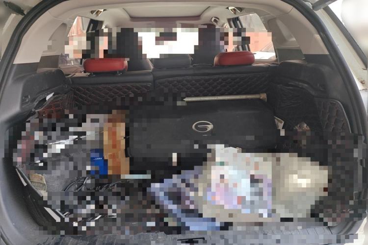 Used GAC Trumpchi GS4 2022 270T Automatic Smart Drive Flagship Edition Trunk