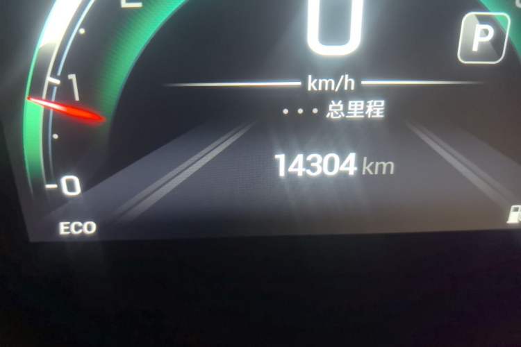 Used GAC Trumpchi GS4 2023 270T Automatic Smart Drive Navigation Edition Odometer Close Up