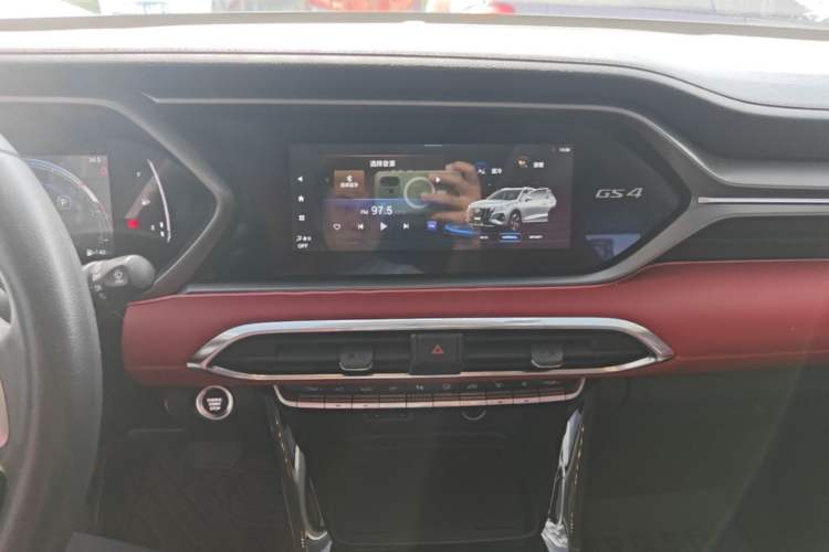 Used GAC Trumpchi GS4 2023 270T Automatic Smart Drive Navigation Edition Audio And AC Panel