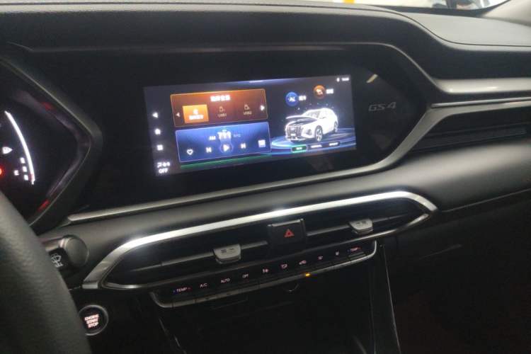 Used GAC Trumpchi GS4 2023 270T Automatic Smart Drive Navigation Edition Audio And AC Panel