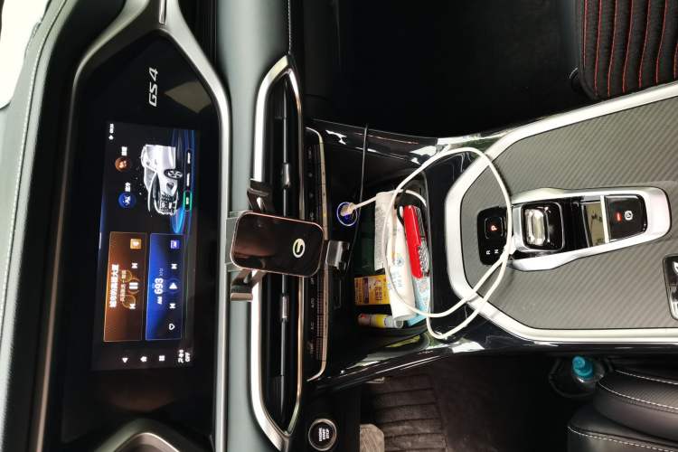 Used GAC Trumpchi GS4 2023 270T Automatic Smart Drive Navigation Edition Audio And AC Panel