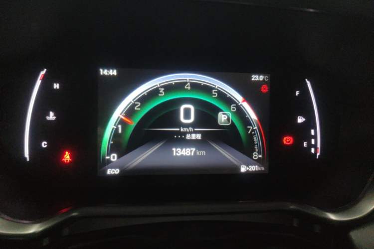 Used GAC Trumpchi GS4 2023 270T Automatic Smart Drive Navigation Edition Instrument Cluster