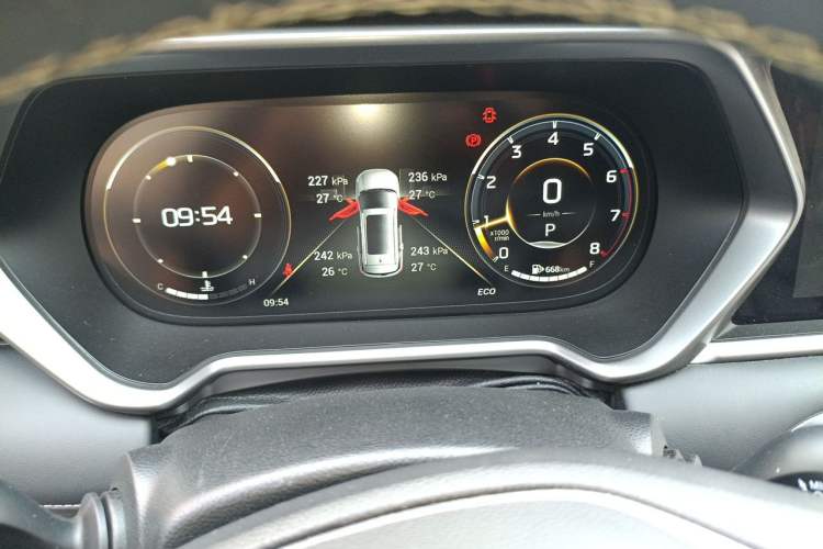 Used GAC Trumpchi GS4 2023 270T Automatic Smart Drive Technology Edition Instrument Cluster