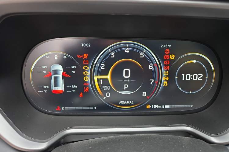Used GAC Trumpchi GS4 2023 270T Automatic Smart Drive Technology Edition Instrument Cluster