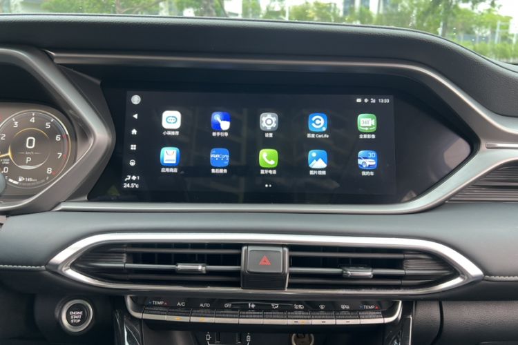 Used GAC Trumpchi GS4 2023 270T Automatic Smart Drive Technology Edition Audio And AC Panel