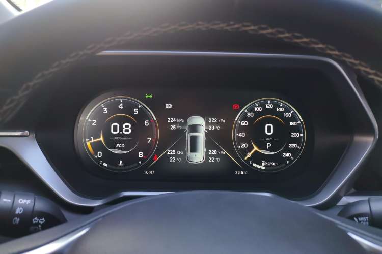 Used GAC Trumpchi GS4 2023 270T Automatic Smart Drive Technology Edition Instrument Cluster