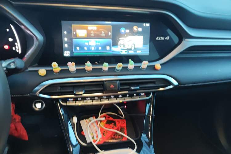 Used GAC Trumpchi GS4 2023 270T Automatic Smart Drive Navigation Edition Audio And AC Panel