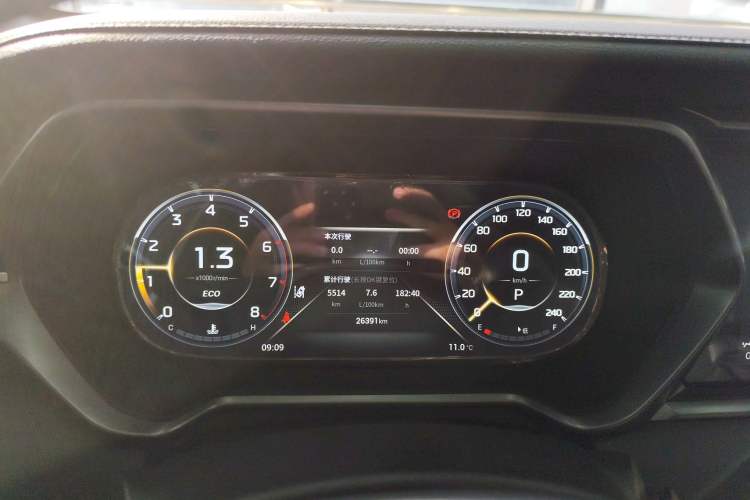 Used GAC Trumpchi GS4 2023 270T Automatic Smart Drive Technology Edition Instrument Cluster