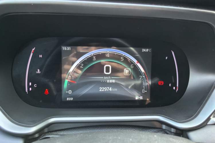 Used GAC Trumpchi GS4 2023 270T Automatic Smart Drive Navigation Edition Odometer Close Up