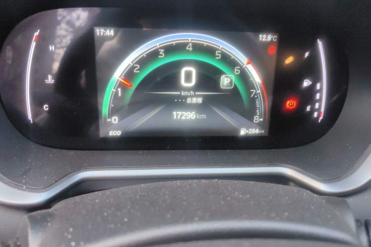 Used GAC Trumpchi GS4 2023 270T Automatic Smart Drive Navigation Edition Odometer Close Up