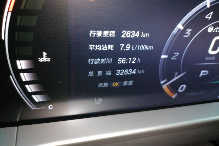Used GAC Trumpchi GS4 2024 MAX 1.5T Flagship Edition Odometer Close Up