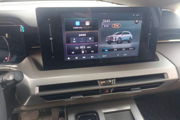 Used GAC Trumpchi GS4 2024 MAX 1.5T Flagship Edition Audio And AC Panel