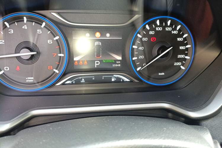 Used GAC Trumpchi GS4 COUPE 2020 270T Automatic Smart Connectivity Edition Odometer Close Up