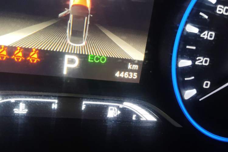 Used GAC Trumpchi GS4 COUPE 2020 270T Automatic Smart Connectivity Edition Odometer Close Up