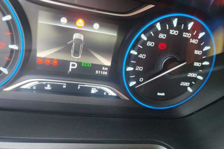 Used GAC Trumpchi GS4 COUPE 2020 270T Automatic Smart Connectivity Edition Odometer Close Up