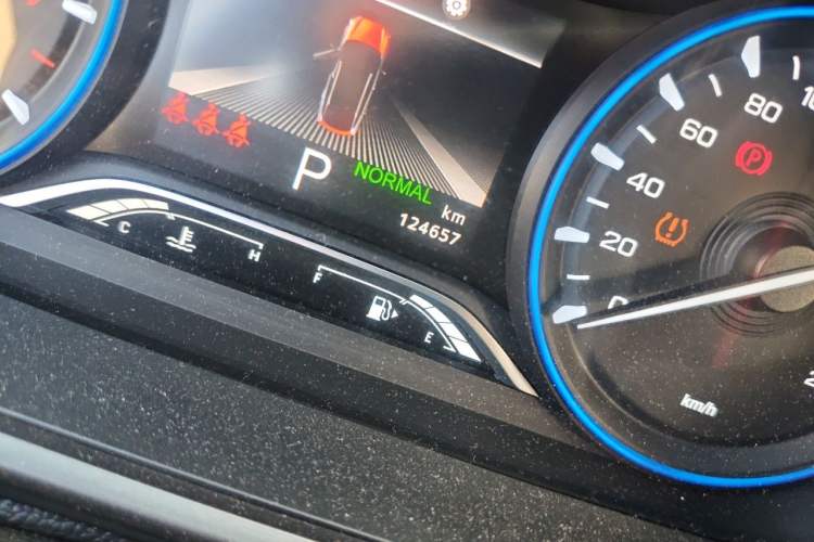 Used GAC Trumpchi GS4 COUPE 2020 270T Automatic Smart Connectivity Edition Odometer Close Up