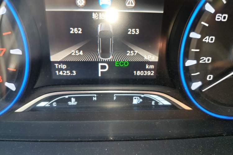Used GAC Trumpchi GS4 COUPE 2020 270T Automatic Smart Connectivity Edition Odometer Close Up