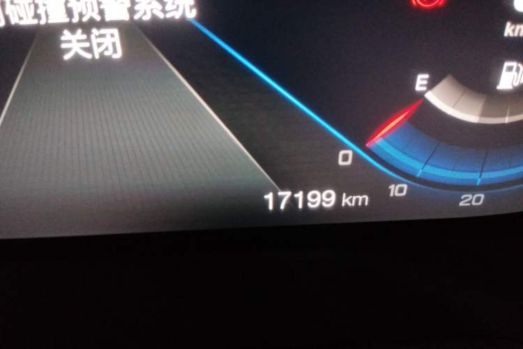 Used GAC Trumpchi GS4 COUPE 2020 270T Automatic Luxury Edition Odometer Close Up