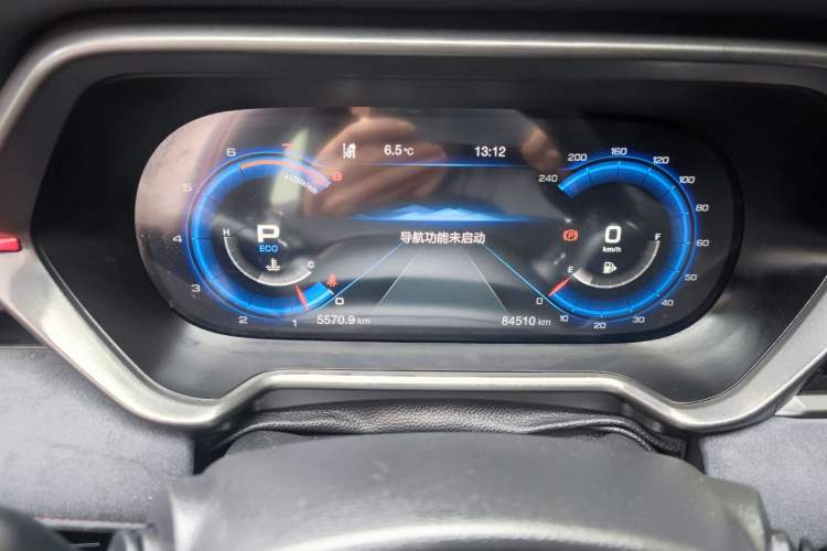 Used GAC Trumpchi GS4 COUPE 2020 270T Automatic Luxury Edition Odometer Close Up